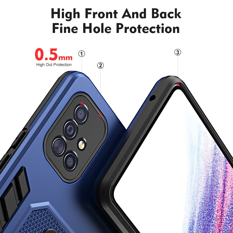 For Samsung Galaxy A51 4G Variety Brave Armor Finger Loop Holder Phone Case