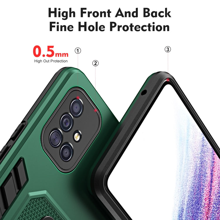 For Samsung Galaxy A51 4G Variety Brave Armor Finger Loop Holder Phone Case