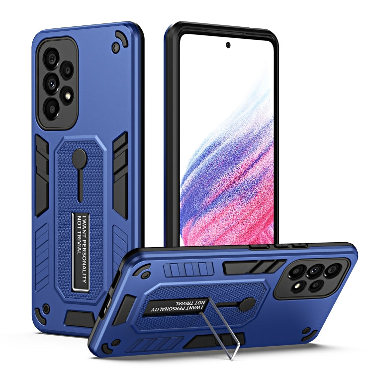 For Samsung Galaxy A52 5G / 4G Variety Brave Armor Finger Loop Holder Phone Case