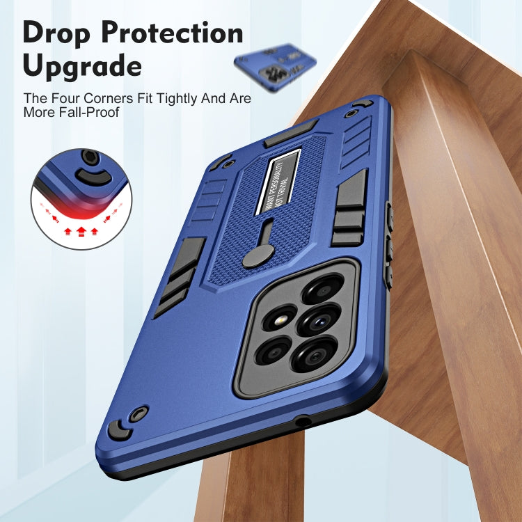 For Samsung Galaxy A53 5G Variety Brave Armor Finger Loop Holder Phone Case