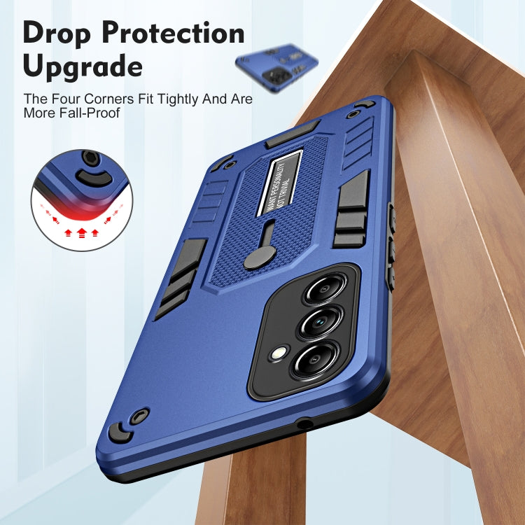 For Samsung Galaxy A54 5G Variety Brave Armor Finger Loop Holder Phone Case