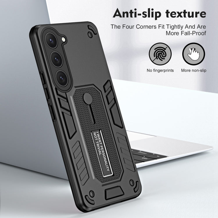 For Samsung Galaxy S23 5G Variety Brave Armor Finger Loop Holder Phone Case