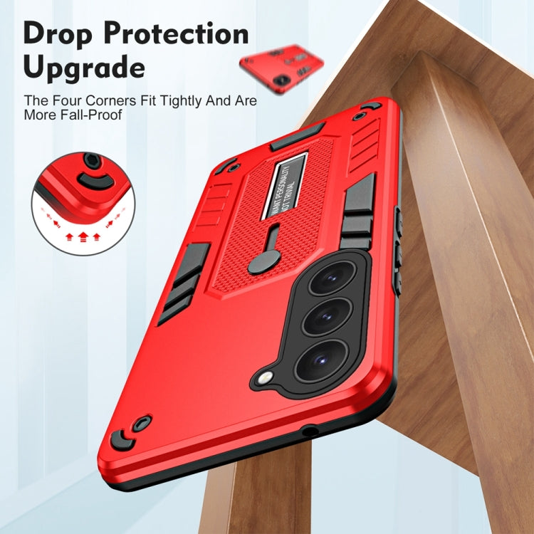 For Samsung Galaxy S23 5G Variety Brave Armor Finger Loop Holder Phone Case