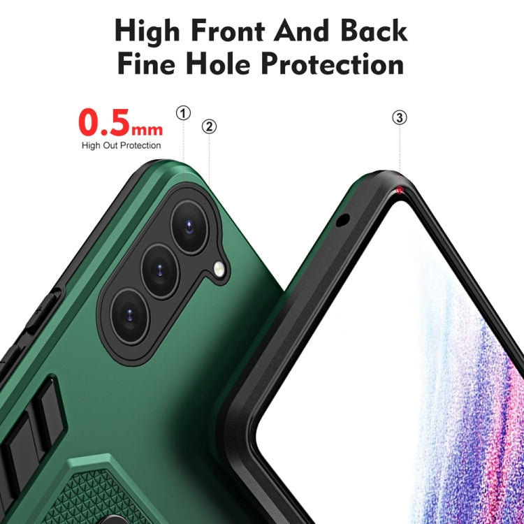 For Samsung Galaxy S23 5G Variety Brave Armor Finger Loop Holder Phone Case