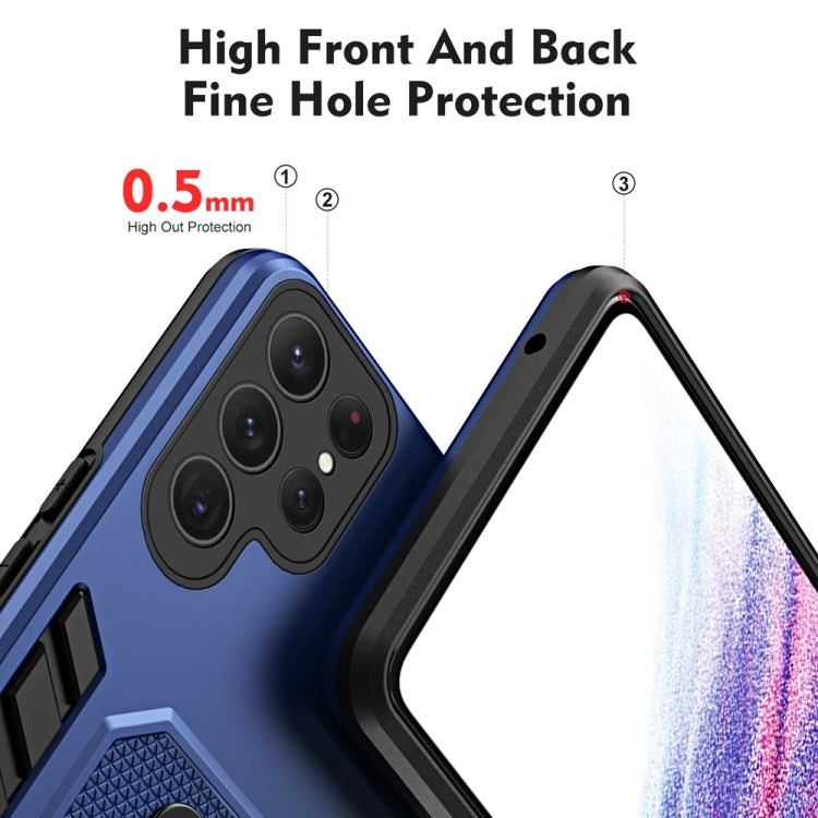 For Samsung Galaxy S23 Ultra 5G Variety Brave Armor Finger Loop Holder Phone Case