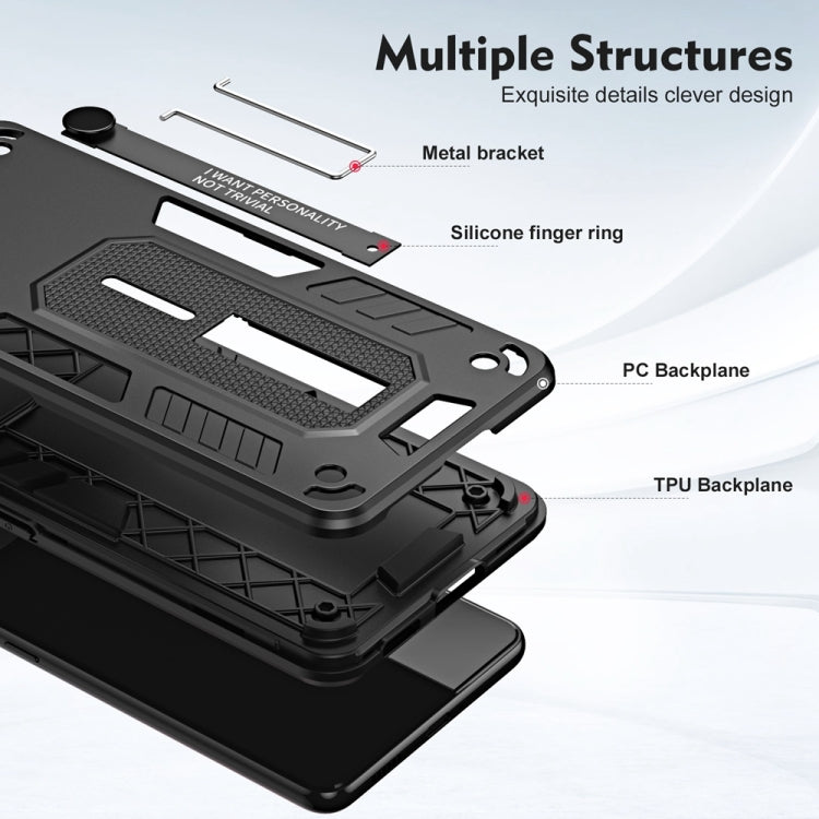 For Samsung Galaxy M54 5G Variety Brave Armor Finger Loop Holder Phone Case