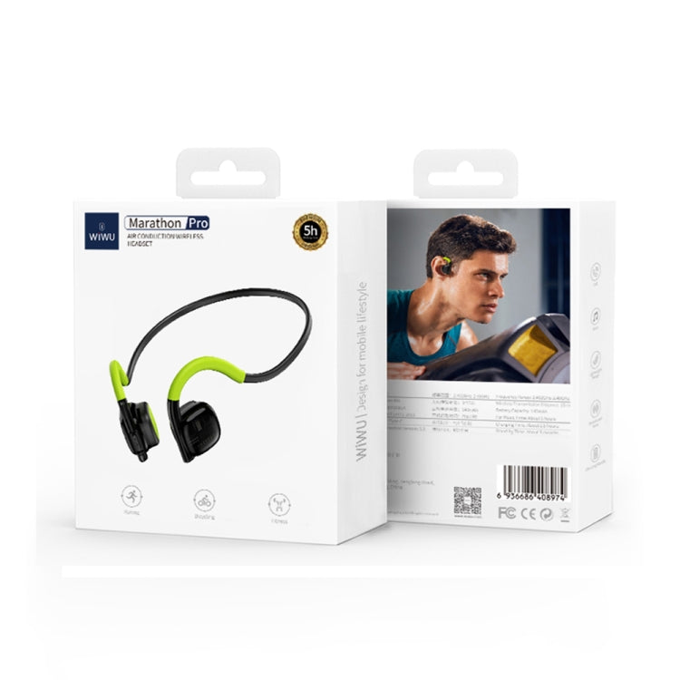 WIWU Abmseblk Marathon Upgraded Bone Conduction Wireless Bluetooth Earphone
