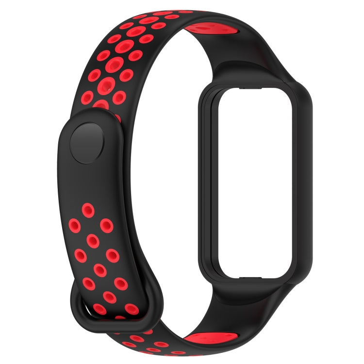 For Redmi Band 2 Loop Two-Color Breathable Silicone Watch Band