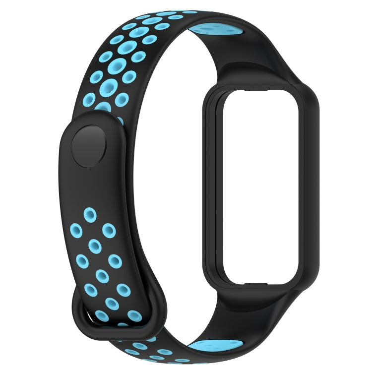 For Redmi Band 2 Loop Two-Color Breathable Silicone Watch Band