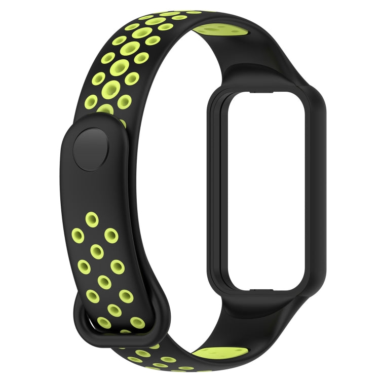 For Redmi Band 2 Loop Two-Color Breathable Silicone Watch Band