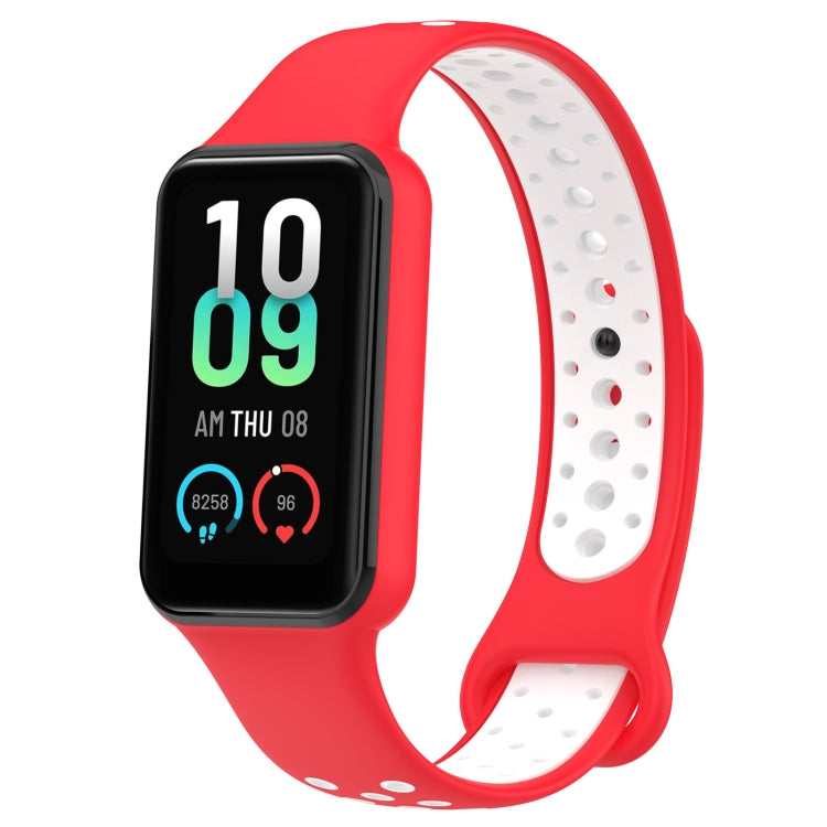 For Redmi Band 2 Loop Two-Color Breathable Silicone Watch Band