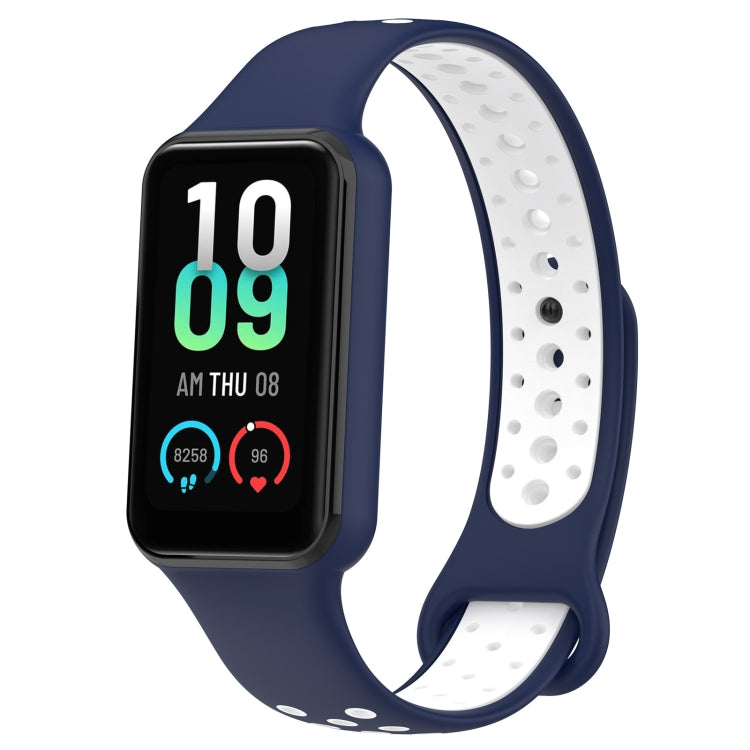 For Redmi Band 2 Loop Two-Color Breathable Silicone Watch Band