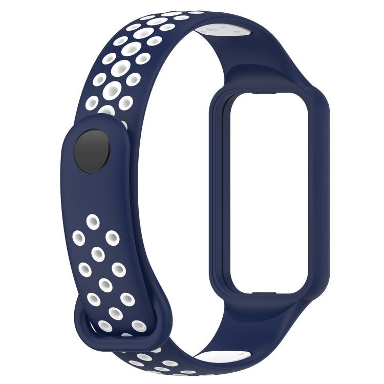For Redmi Band 2 Loop Two-Color Breathable Silicone Watch Band