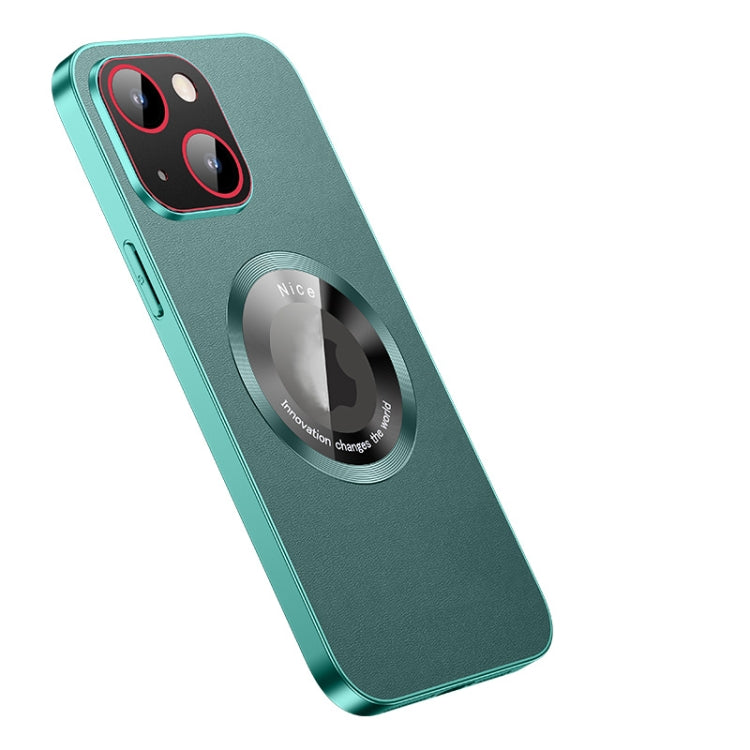For iPhone 14 Pro R-JUST RH05 Magnetic Leather Metal Phone Case