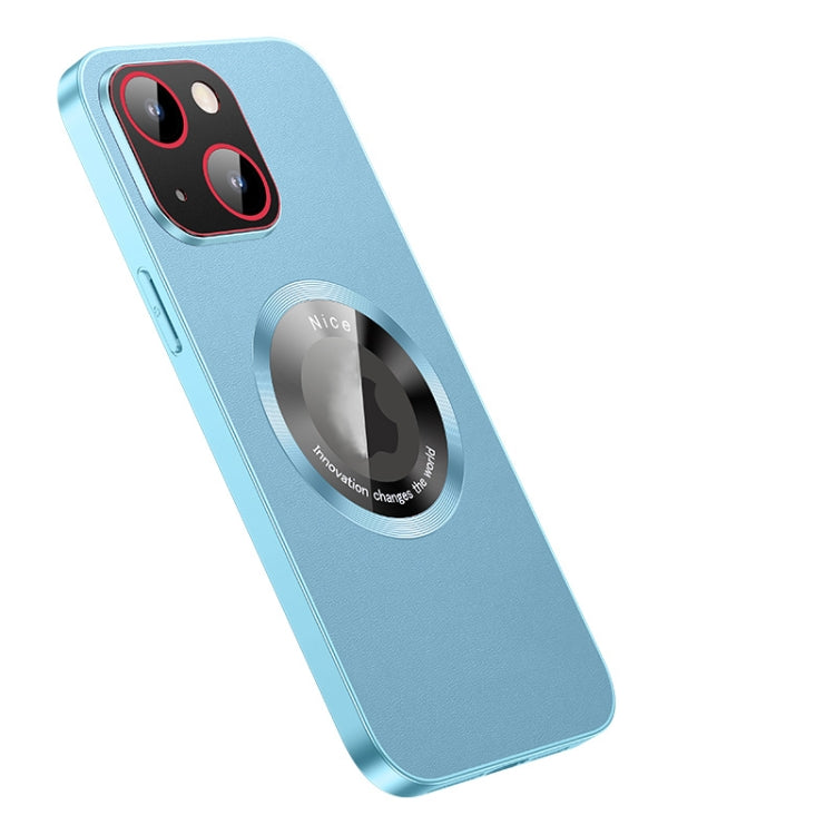 For iPhone 14 Pro Max R-JUST RH05 Magnetic Leather Metal Phone Case
