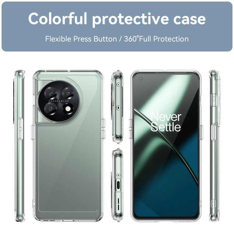 For OnePlus 11 5G Colorful Series Acrylic + TPU Phone Case