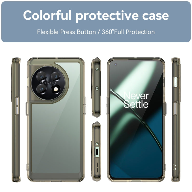 For OnePlus 11 5G Colorful Series Acrylic + TPU Phone Case