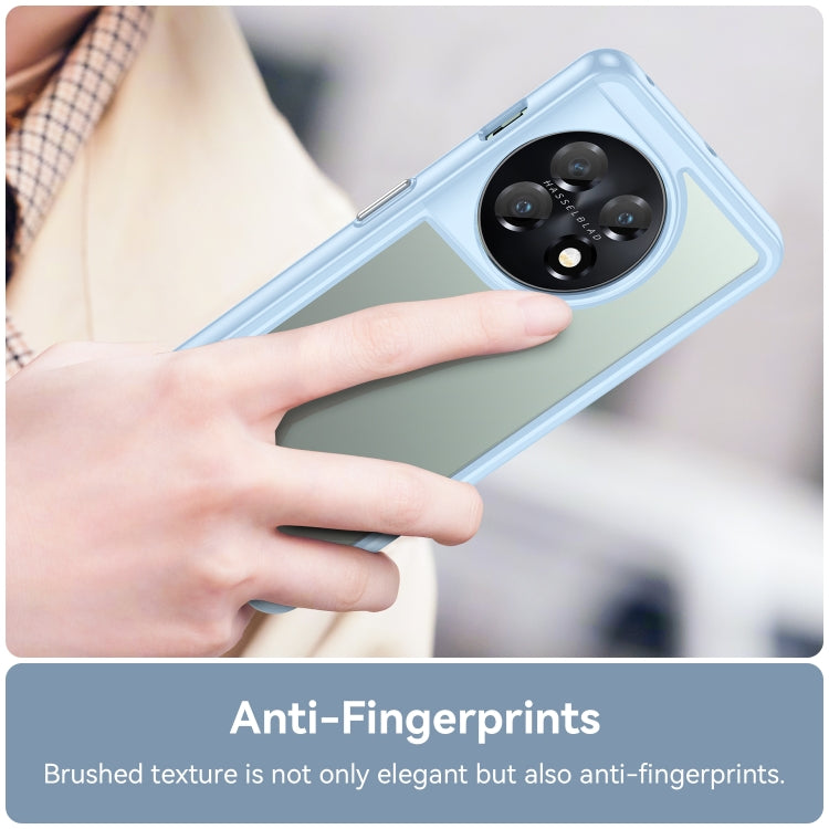 For OnePlus 11 5G Colorful Series Acrylic + TPU Phone Case