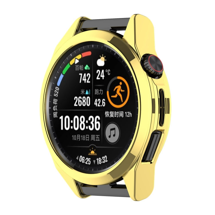 For Huawei Watch GT 3 SE Electroplating Half-pack Watch Protective Case