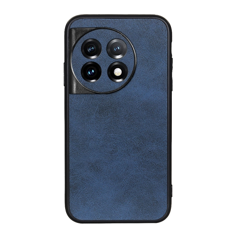 For OnePlus Ace 2 / 11R Accurate Hole Two-color Calf Texture PU Phone Case