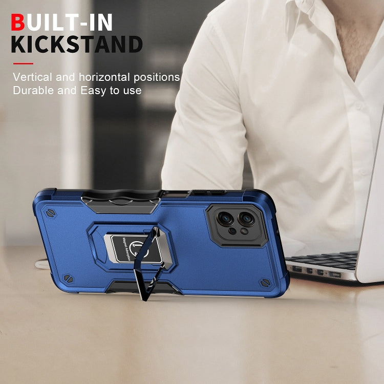 For Motorola Moto G32 Non-slip Shockproof Armor Phone Case with Ring Holder