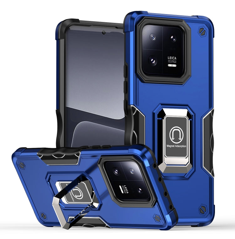 For Xiaomi 13 Pro Non-slip Shockproof Armor Phone Case with Ring Holder