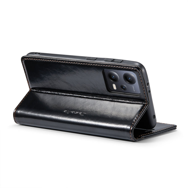 For Xiaomi Redmi Note 12 5G / Poco X5 CaseMe 003 Crazy Horse Texture Leather Phone Case