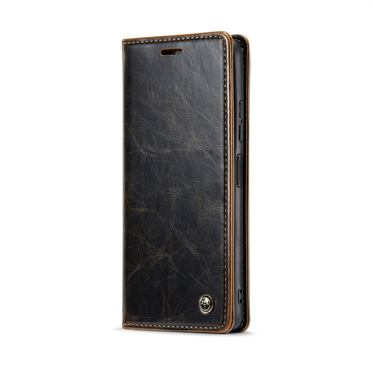 For Xiaomi Redmi Note 12 5G / Poco X5 CaseMe 003 Crazy Horse Texture Leather Phone Case