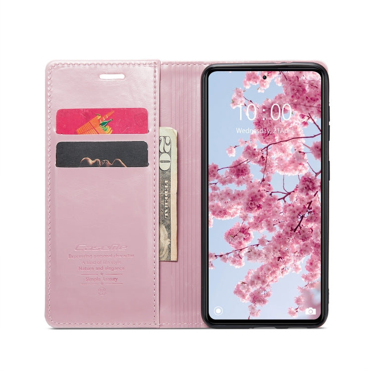 For Xiaomi Redmi Note 12 5G / Poco X5 CaseMe 003 Crazy Horse Texture Leather Phone Case