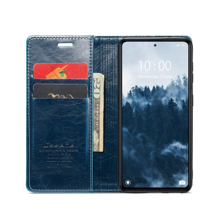 For Xiaomi Redmi Note 12 5G / Poco X5 CaseMe 003 Crazy Horse Texture Leather Phone Case