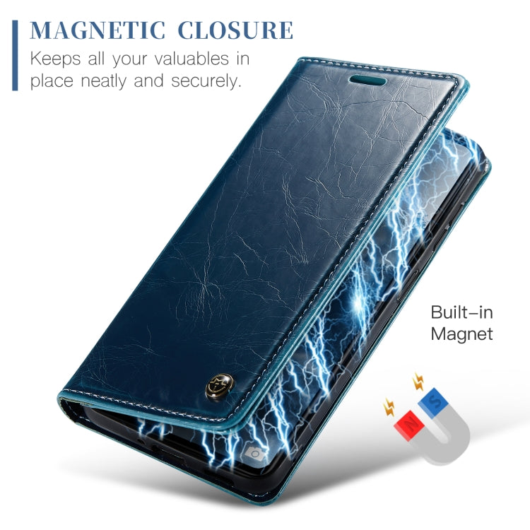 For Xiaomi Redmi Note 12 5G / Poco X5 CaseMe 003 Crazy Horse Texture Leather Phone Case
