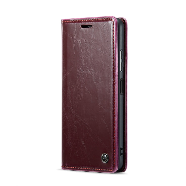 For Xiaomi Redmi Note 12 5G / Poco X5 CaseMe 003 Crazy Horse Texture Leather Phone Case