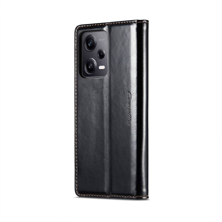For Xiaomi Redmi Note 12 Pro 5G / Poco X5 Pro CaseMe 003 Crazy Horse Texture Leather Phone Case