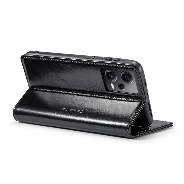 For Xiaomi Redmi Note 12 Pro 5G / Poco X5 Pro CaseMe 003 Crazy Horse Texture Leather Phone Case