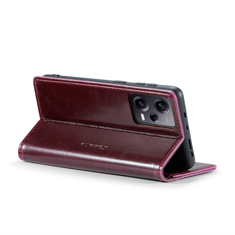 For Xiaomi Redmi Note 12 Pro 5G / Poco X5 Pro CaseMe 003 Crazy Horse Texture Leather Phone Case