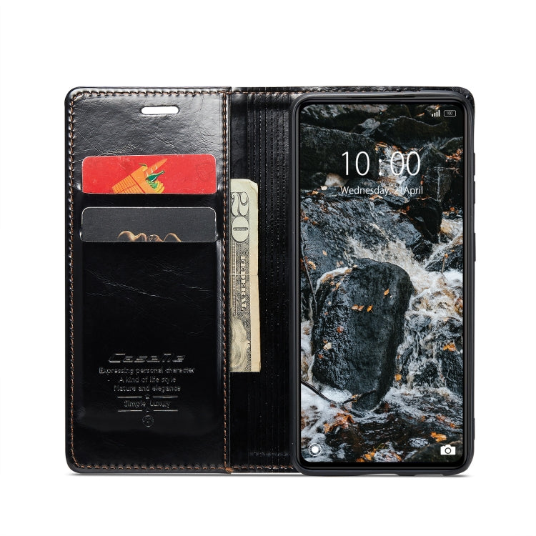 For Xiaomi Redmi Note 12 Pro+ 5G CaseMe 003 Crazy Horse Texture Leather Phone Case