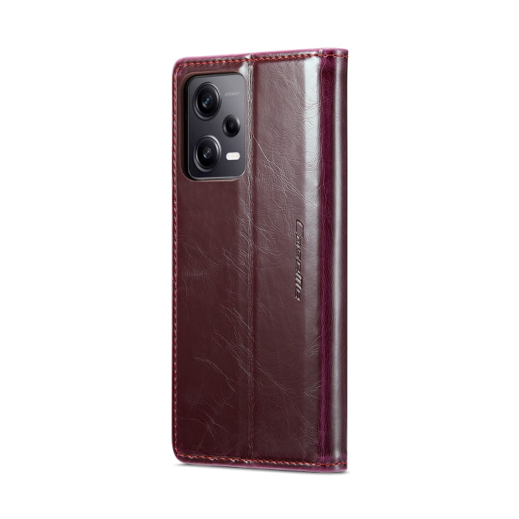 For Xiaomi Redmi Note 12 Pro+ 5G CaseMe 003 Crazy Horse Texture Leather Phone Case