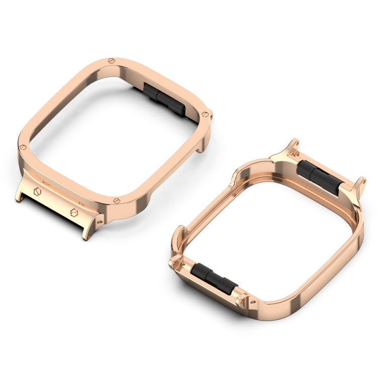 For Xiaomi Redmi Watch 3 / Mi Watch Lite 3 Metal Frame Watch Protective Case