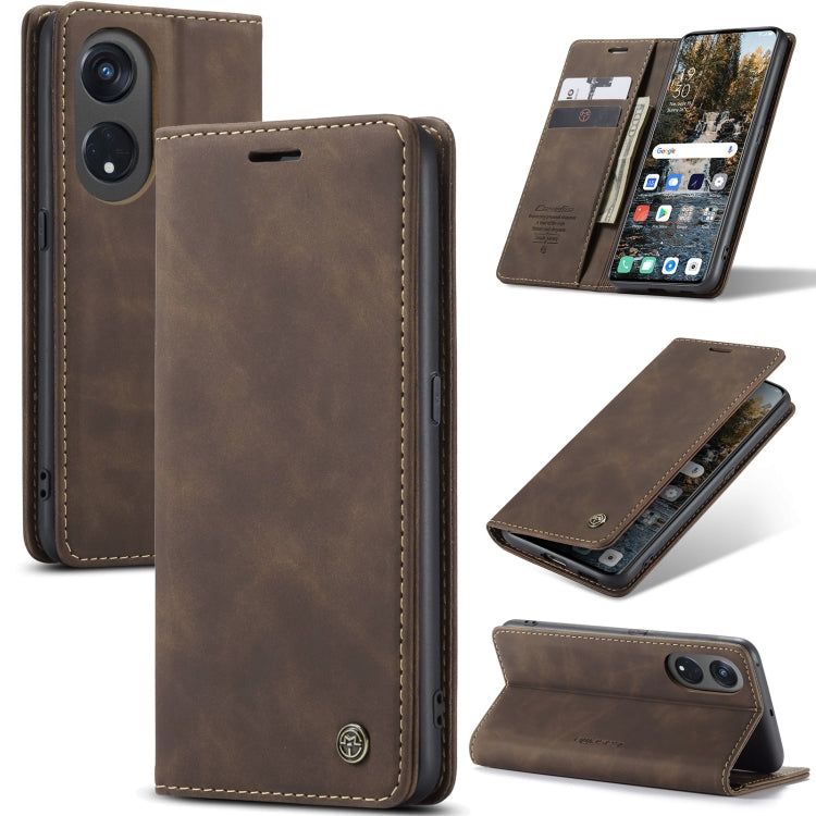 For OPPO Reno8 T 5G CaseMe 013 Multifunctional Horizontal Flip Leather Phone Case