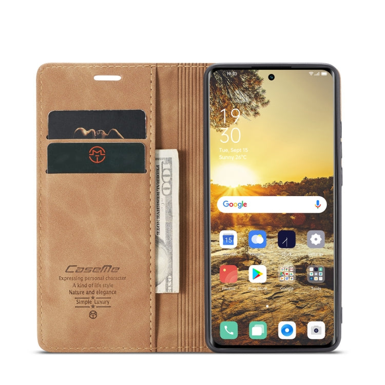For OPPO Reno8 T 5G CaseMe 013 Multifunctional Horizontal Flip Leather Phone Case