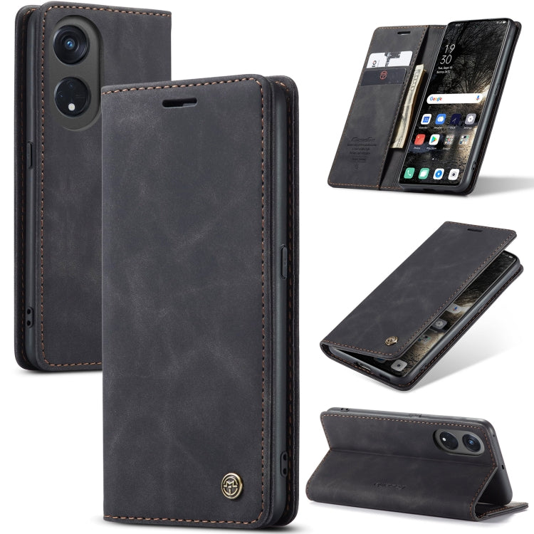 For OPPO Reno8 T 5G CaseMe 013 Multifunctional Horizontal Flip Leather Phone Case