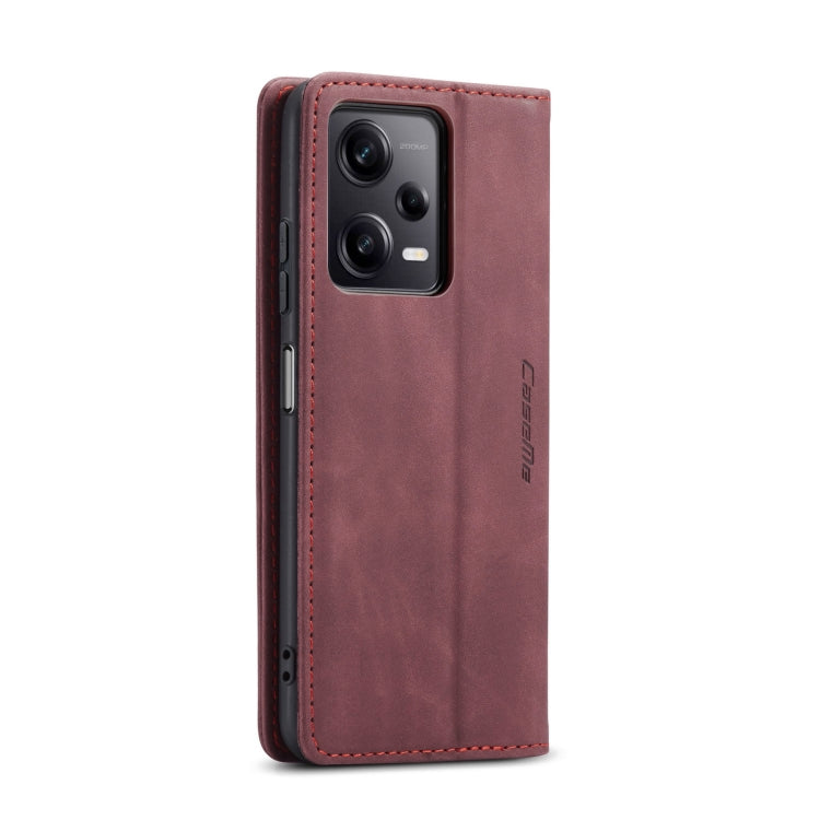 For Xiaomi Redmi Note 12 Pro+ 5G CaseMe 013 Multifunctional Horizontal Flip Leather Phone Case