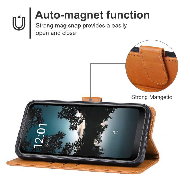 For AGM G2 Guardian Leather Phone Case