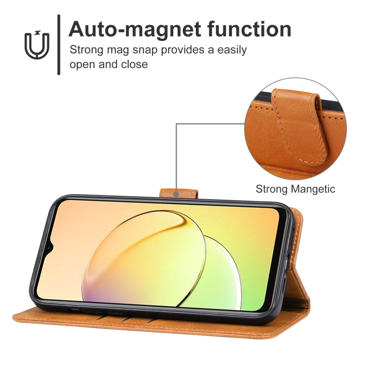 For Realme 10T Leather Phone Case