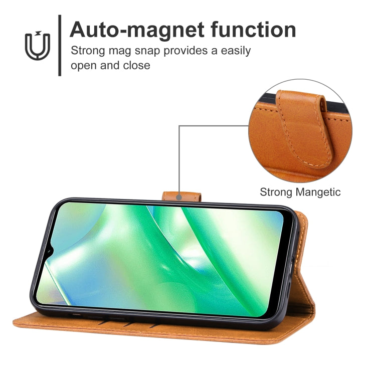 For Realme C33 2023 Leather Phone Case