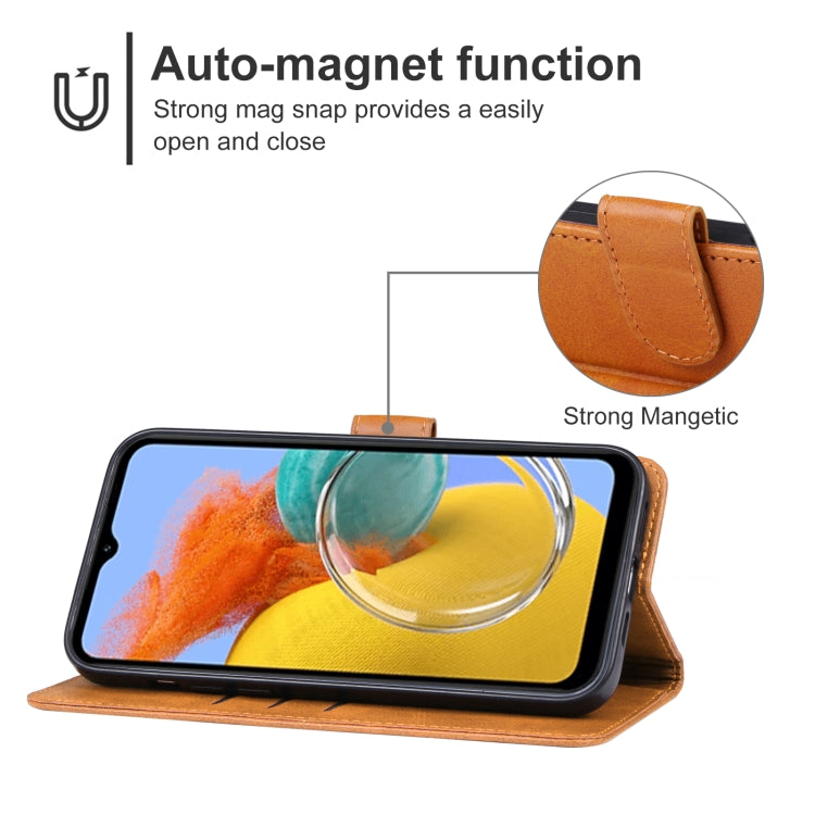 For Samsung Galaxy F14 Leather Phone Case