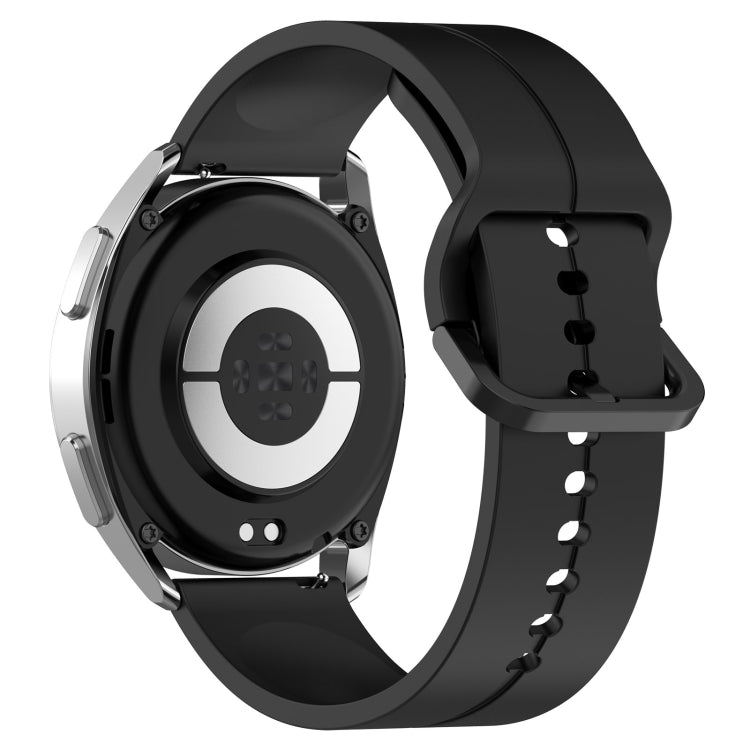 22mm Universal Flat Head Groove Silicone Watch Band