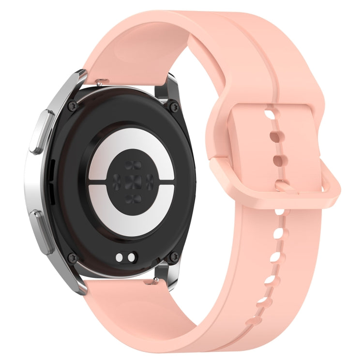 22mm Universal Flat Head Groove Silicone Watch Band
