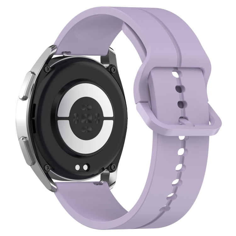 22mm Universal Flat Head Groove Silicone Watch Band