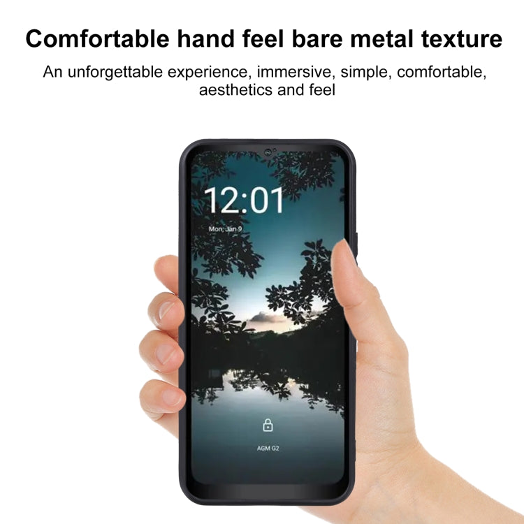 For AGM G2 Guardian TPU Phone Case(Black)